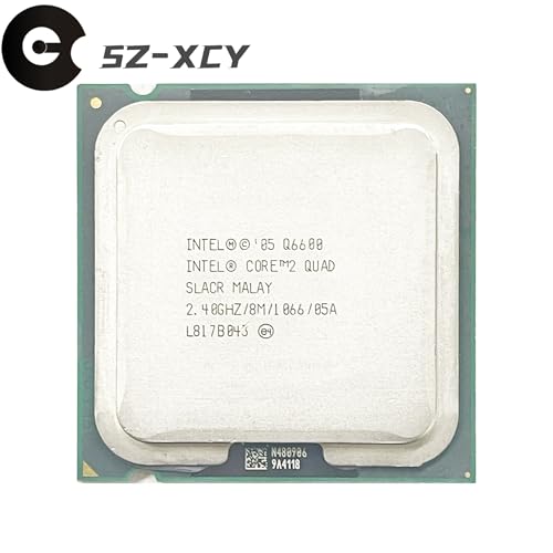 Processeur informatique multithread Quad Q6600 pour un multitâche fluide à la maison