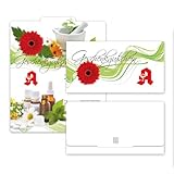 GESCHENKGUTSCHEINcom - 10 Gutscheine blanko zum Falten für Apotheken Apothekengutscheine - Vordruck/Formular AP236-0-10
