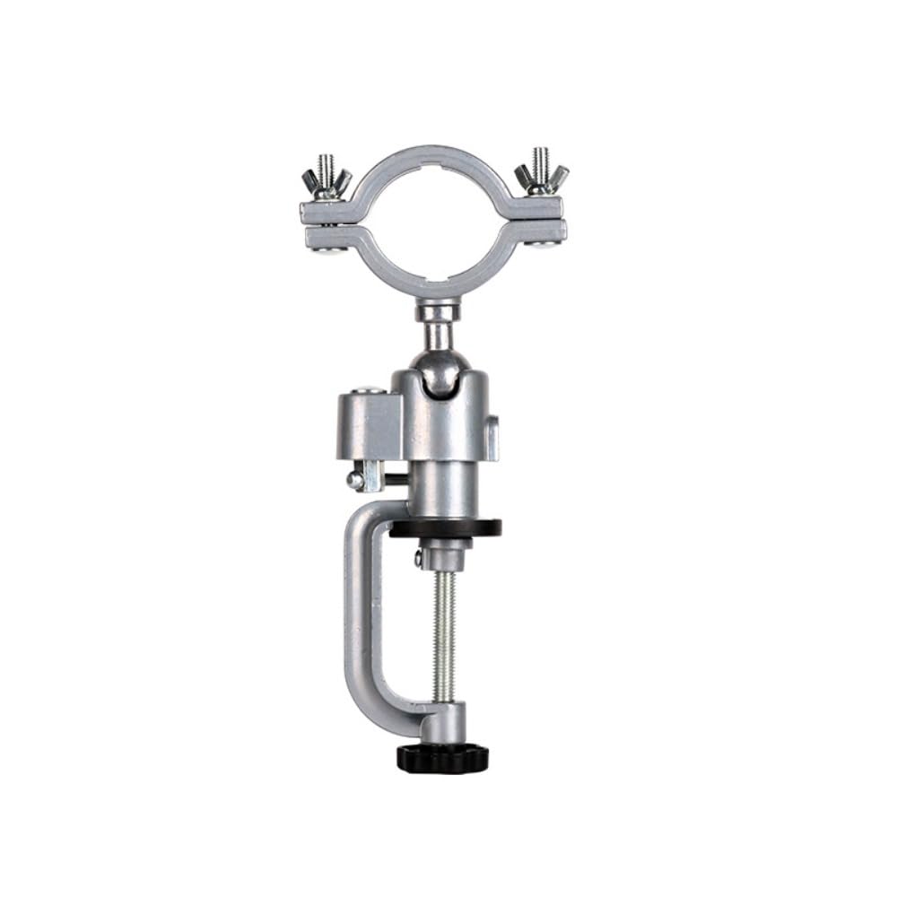 Multifunctional Table Vise Bench Clamp Bracket 360° Clamp Table Electric Grinder Holder Drill For Rotary Tool (Large Bracket)