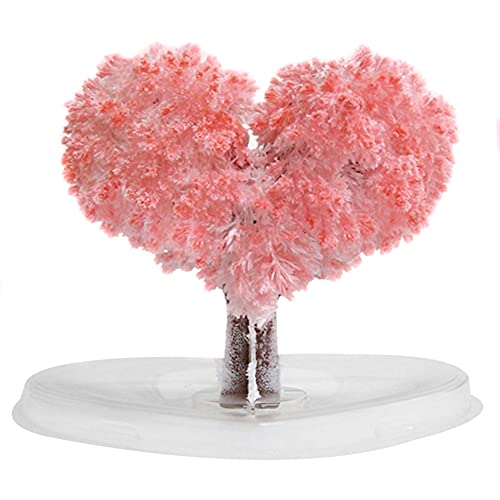 sakalaexp Magic Growing Tree Paper Sakura Crystal Trees Desktop Cherry Blossom Toys for Kids Funny Educational and Party Toys