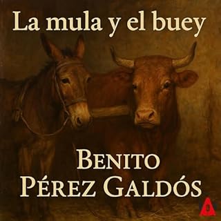 Diseño de la portada del título La mula y el buey