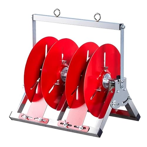 Soporte de carrete de cable ajustable que elimina los enredos y optimiza el espacio 2