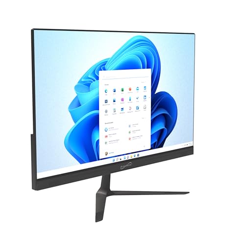 Image of Supersonic SC-5524AIO 24 inch Windows All-in-1 Desktop Computer, Intel Quad-Core N100, 256GB SSD, 8GB RAM, UHD Graphics 600, Windows 11, Office 365, HDMI, Wi-Fi, Micro SD, Keyboard & Mouse Included