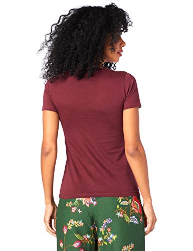 Camiseta Básica, Hering, Feminino, Vermelho, G