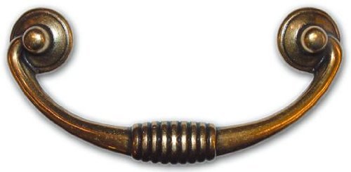 Maniglia Maniglietta Per Mobili Oro Valenza 15115 Metal Style Handles 82X35 Mm