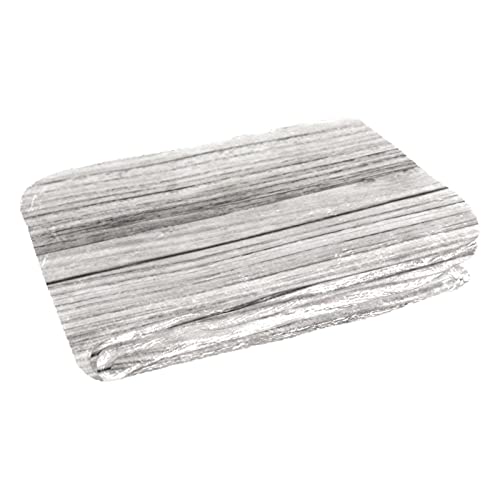 Couverture douce et chaude gris texturé de qualité supérieure pour lit douillet
