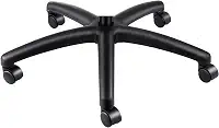 Base Estrela Gamer Presidente para Cadeira com Rodízios em Nylon 325 mm