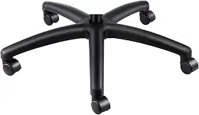 Base Estrela Gamer Presidente para Cadeira com Rodízios em Nylon 325 mm