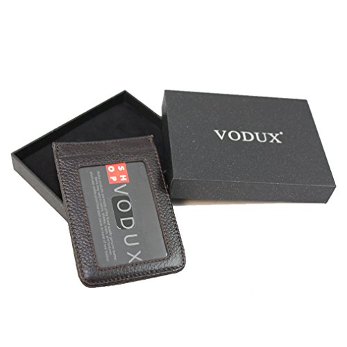 Men’s Leather Wallet Credit Card ID Holder Money Clip3