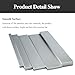 PHasz 2 Pieces 304 Stainless Steel Flat Bar Length 500 Mm Thickness 3Mm Solid Flat Bar Suitable for DIY Craft Making,3×12×500mm