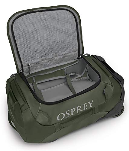 Osprey Rolling Transporter 40 Duffel Bag, Haybale Green, One Size