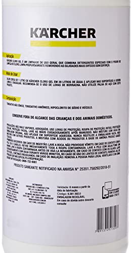KARCHER CLORO GEL (1 litro rende até 20 litros)