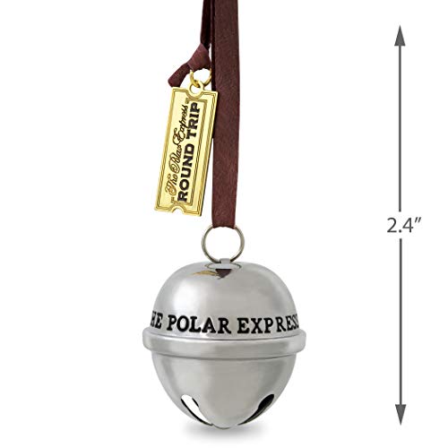 Hallmark Keepsake Christmas Ornament 2019 Year Dated Santa's, Metal, Polar Express Sleigh Bell #TOP4
