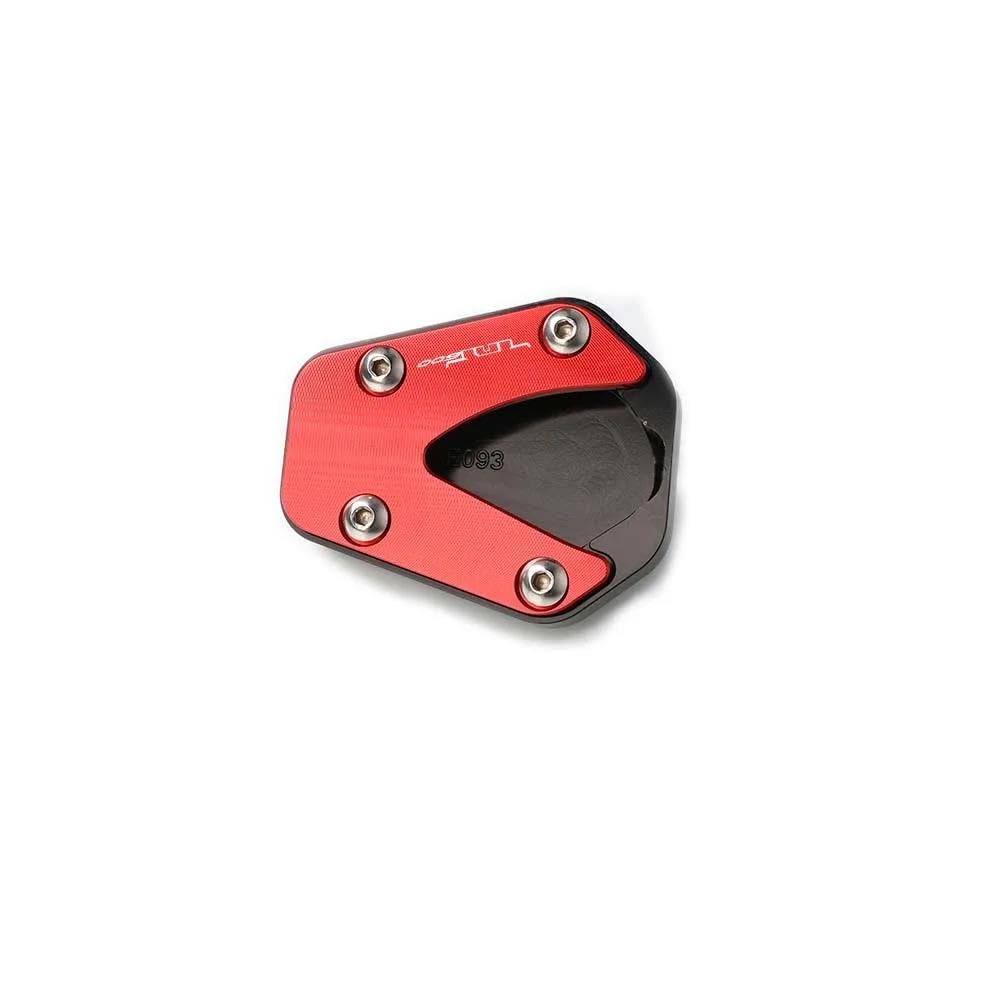 Support de béquille latérale Benelli TNT600 en aluminium CNC anodisé rouge
