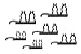 Olsa Tools Dual 1/4-3/8-1/2 Side Mount Ratchet & Extension Holders | 6 Pc Set-2Pc of each size |Holds 6 Ratchets or Extensions| To Be Used on Socket Rails