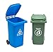 BigMouth Inc Desk Pen Holder - Mini Trash & Recycle Can Pencil Holder Set - Novelty Pen Organizer - Pack Of 2 Cute Pen Holders