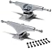 CCS Skateboard Trucks - 129mm, 139mm, 149mm Black/Raw (Raw, 139mm (Fits 8.0"-8.5" Decks))