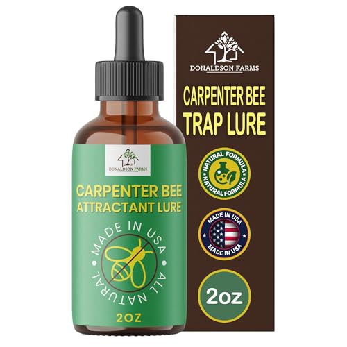 Donaldson Farms Carpenter Bee Attractant – Natural Bee Trap Lure