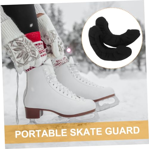 OHPHCALL 1 Par Protetor De Skate Protetores De Lâminas Esportivas Capas De Lâminas De Sapato De Hóqu