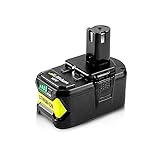 VANON 1Pack 6.0Ah High Capacity Replacement for P108 Ryobi 18V Battery Lithium P102 P103 P104 P105...
