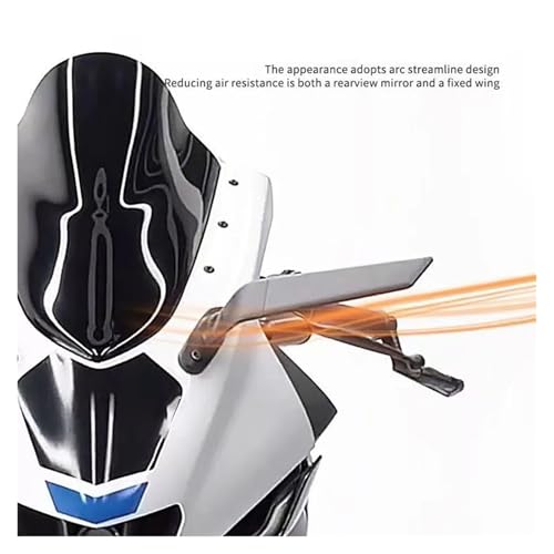 Espejos retrovisores Kawasaki Ninja ZX-4R juego de dos retrovisores giratorios de moto 2