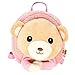 Dessin Animé Animal Sac à Dos - YUESEN Mini Sacs D'école Maternelle Sac À Dos Enfant Maternelle pour Garçons Filles 1-4 Ans, 20 x 20 x 8 cm - Rosé