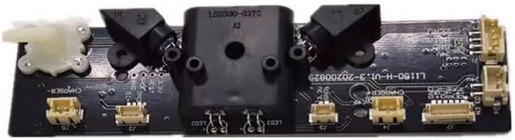 Angled view of the Roidmi Eve Plus Dust Collection Station Motherboard PCBA, showing connection points and mounting holes.