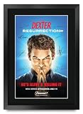 HWC Trading Dexter 3 Resurrection Gifts Printed Signed Autograph Picture for TV Memorabilia Fans - 16" x 12" Framed