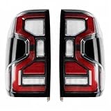 TailLight LED Smoked Black Compatible With Ford Ranger 2023-2025+ T9 Upgrades Pickup Truck Mk4 Rear