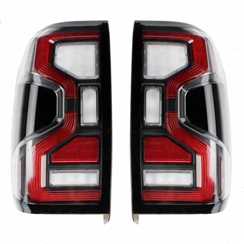 TailLight LED Smoked Black Compatible With Ford Ranger 2023-2025+ T9 Upgrades Pickup Truck Mk4 Rear
