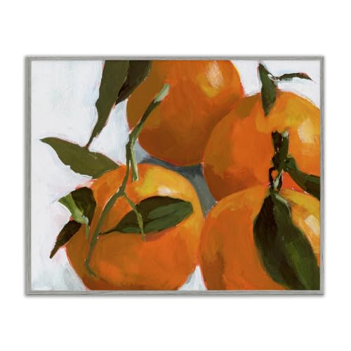 'Traditional Tabletop Oranges Still Life'| Framed Giclee Art