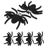Amosfun Lot de 6 barrettes à cheveux araignées pour Halloween - Personnage araignée - A...