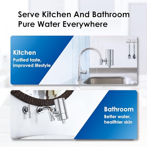 Waterdrop WD-FC-06-4F Stainless-Steel Faucet Water Filter thumb #7