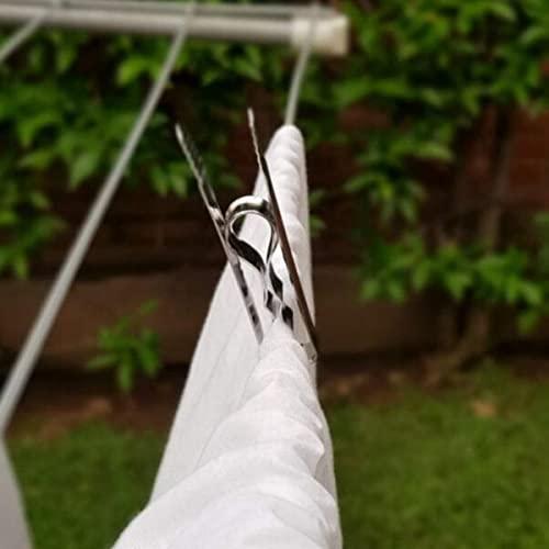 Sebba - Lot de 20 Pinces à Linge en Acier Inoxydable