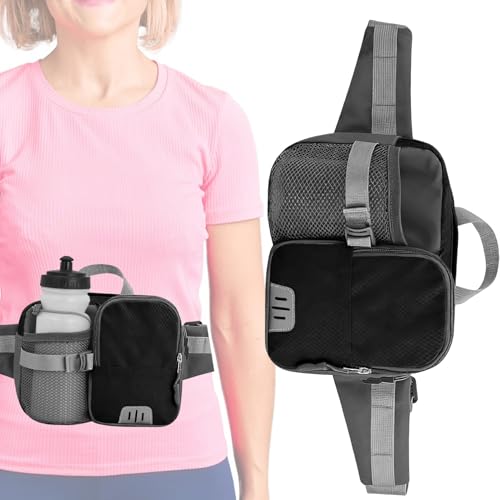 Riñonera impermeable ajustable que evita rebotes al correr y hacer ejercicio 6