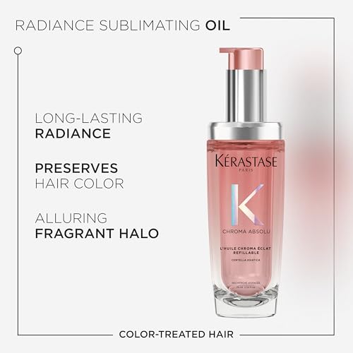 Kérastase Chroma Absolu L'huile Chroma Éclat olio per la luminosità dei capelli tinti 75 ml - 3