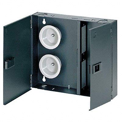 Fiber Enclosure, 10.18in H, 2.32in D, Black