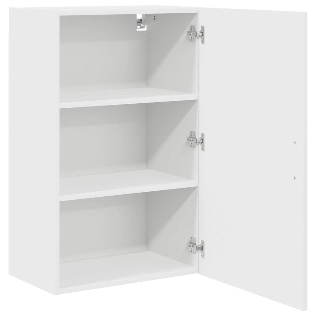 vidaXL Geschirrspülerfront Kalmar Hochglanz Weiß 50 x 31 x 80 cm, Eleganter moderner Küchenregal, großer Stauraum, rechteckiger Wandschrank, Organizer für Heimbedarf