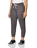 Champion Women's French Terry Jogger Capri, Granite Heather, L