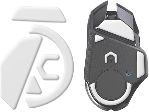 Juego de 2 patines de hielo con bordes curvados redondeados para Logitech G502 Lightspeed Superlight Wireless Gaming Mouse Upgrade