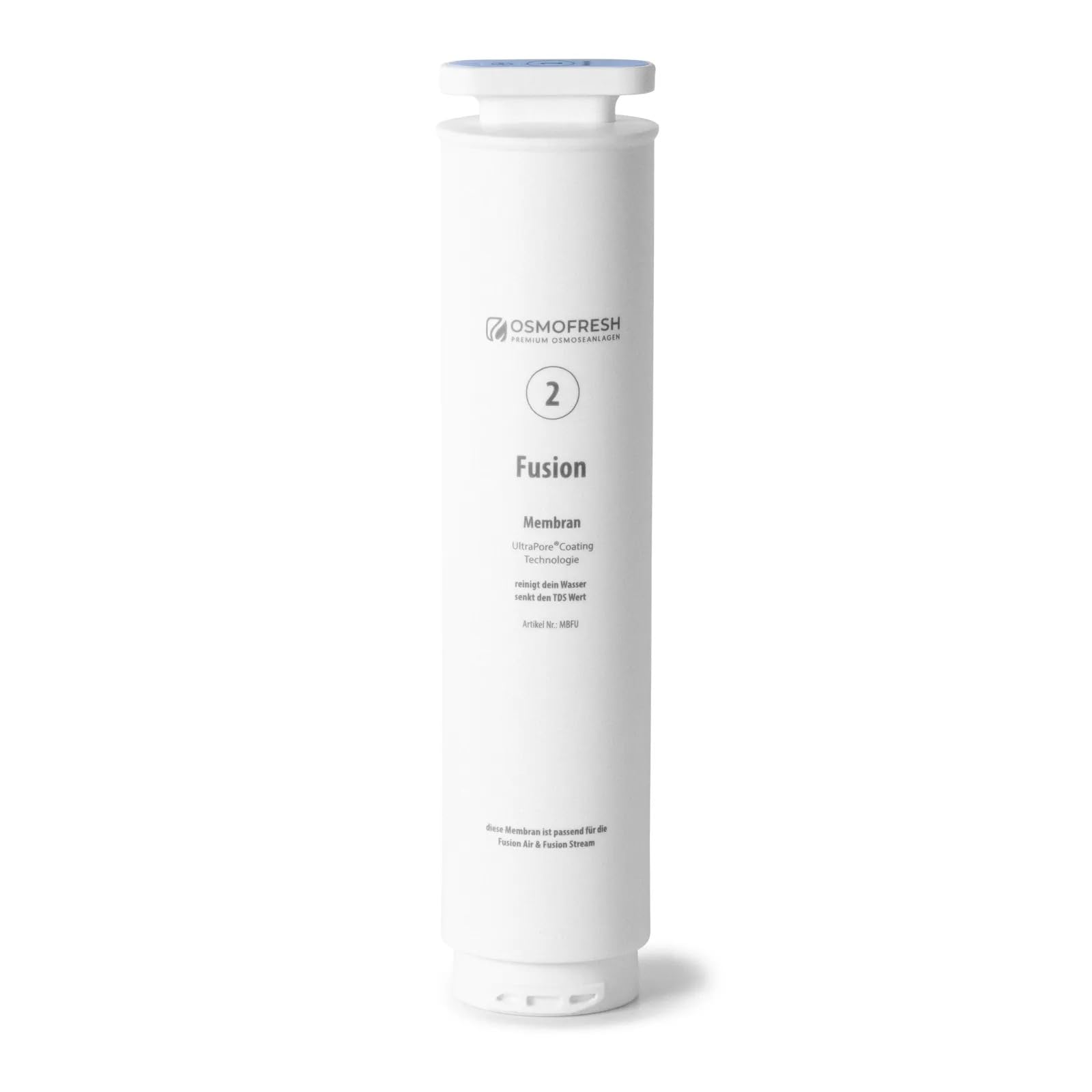 OsmoFresh Membran Osmoseanlage Fusion | passend für Fusion Air und Fusion Stream | Wechsel alle ca. 12 Monate | Reduziert Kalk, PFAS, Fluor, Bakterien, Viren | TÜV geprüft