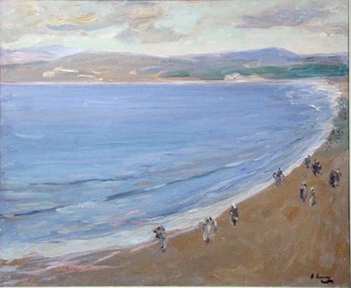 Tableau decoration maison Plage de Tanger Lavery grand poster mural 60x90cm