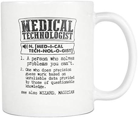 Medical Technologist Definition Coffee Mug Funny Gift Tea Cup White 11oz