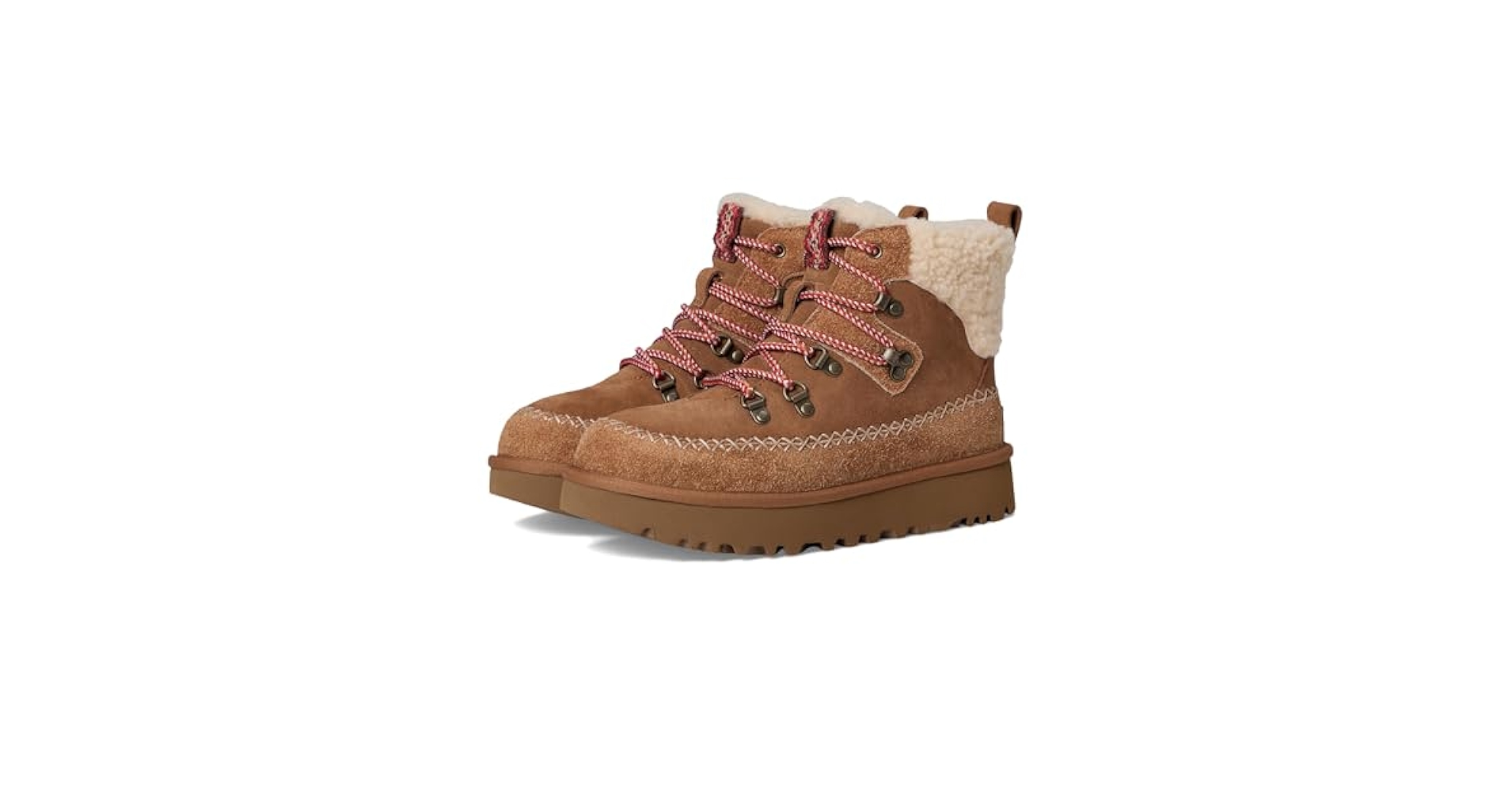 靴 UGG CLASSIC LACE MOCCASIN 7/L Chestnut UGG CLASSIC NEW HEIGHTS LACE UP WOMEN BOOTS CHESTNUT US 8