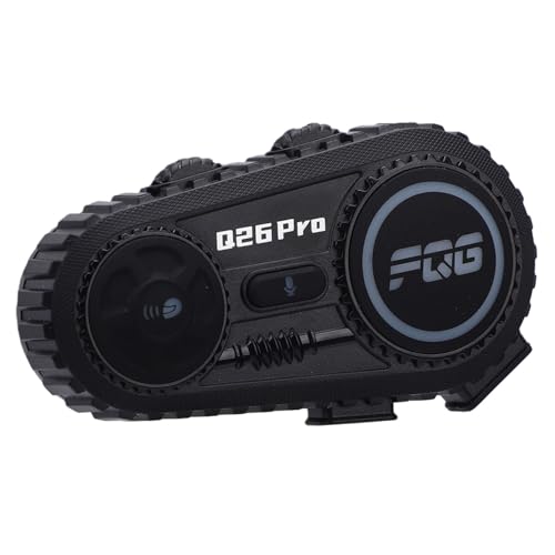 Intercomunicador casco moto Bluetooth impermeable con asistencia de voz integrada 6