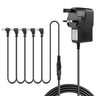 Wide Compatibility with Popular Brands: This 9V 1A power supply is designed to work seamlessly with a wide range of guitar pedal brands including for BOSS, for Behringer, for JOYO, for Donner, for MXR, and for Zoom. This 9v 1a power supply guitar ped...