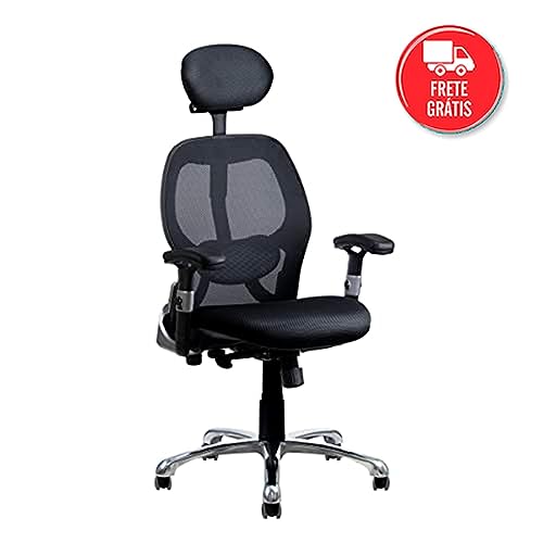 Cadeira Escritorio New Ergon Presidente Ergonomica