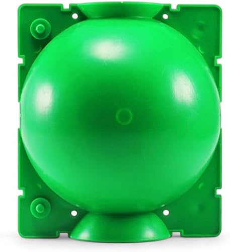 2Pc Spherical Root Growth Box For Grafting, 50Mm Diameter, Green - Model S