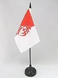 Drapeau Département De La Vendée - 150X90 Cm - Drapeau Cœur Vendéen 100