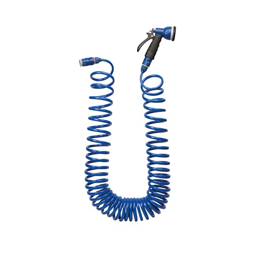 Tatay Kit de Manguera Espiral de 10m con Accesorios de plástico Anti-UVA, Ideal para terrazas y pequeños Jardines. - imagen 4